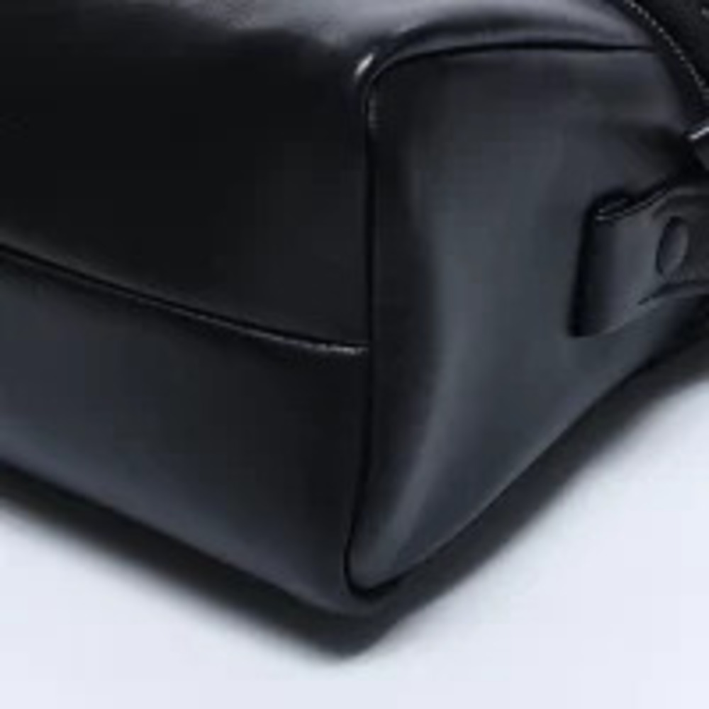 Prada Leather Shoulder Bag Black - Picture 7 of 13